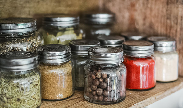 herb jars